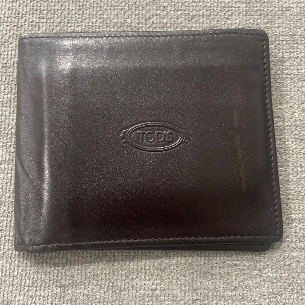 Tod's men's leather wallet